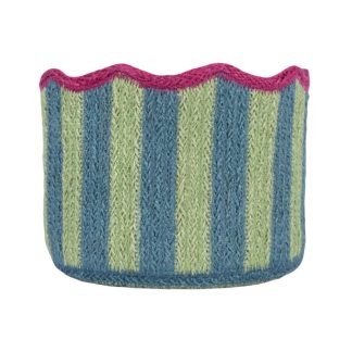 Striped Tulip Basket - In Watermelon